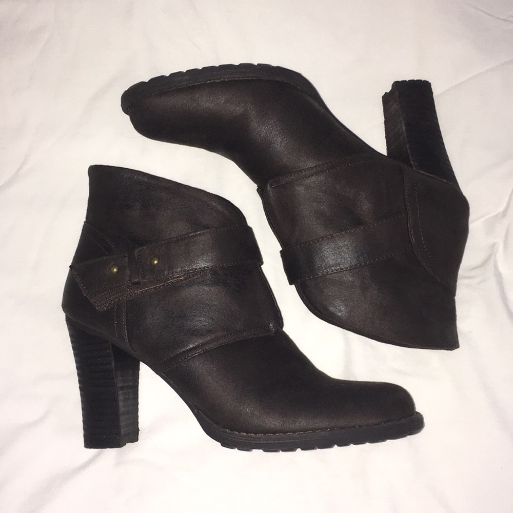 Brown Boots with Heel
